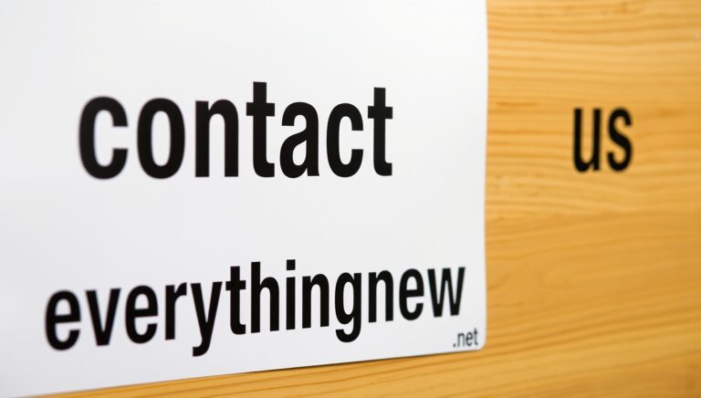 contact us everythingnew.net