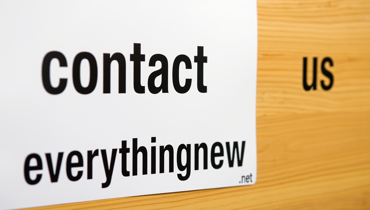 contact us everythingnew.net
