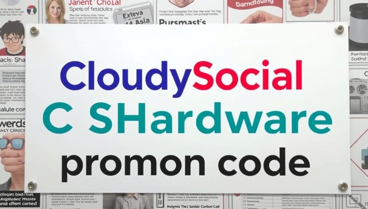 cloudysocial cshardware promo code