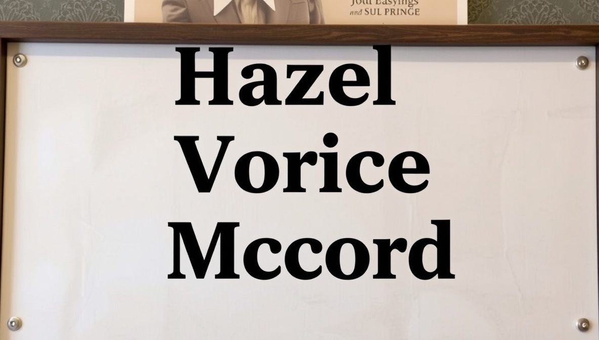 hazel vorice mccord