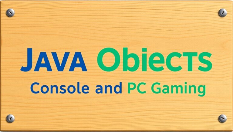 javaobjects console & pc gaming